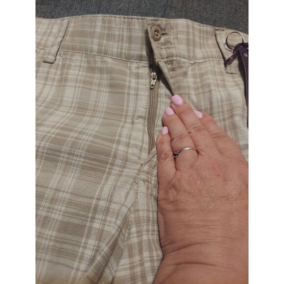 Gloria Vanderbuilt Size 14 Shorts Latte Wimens Celina NWT - Picture 9 of 16
